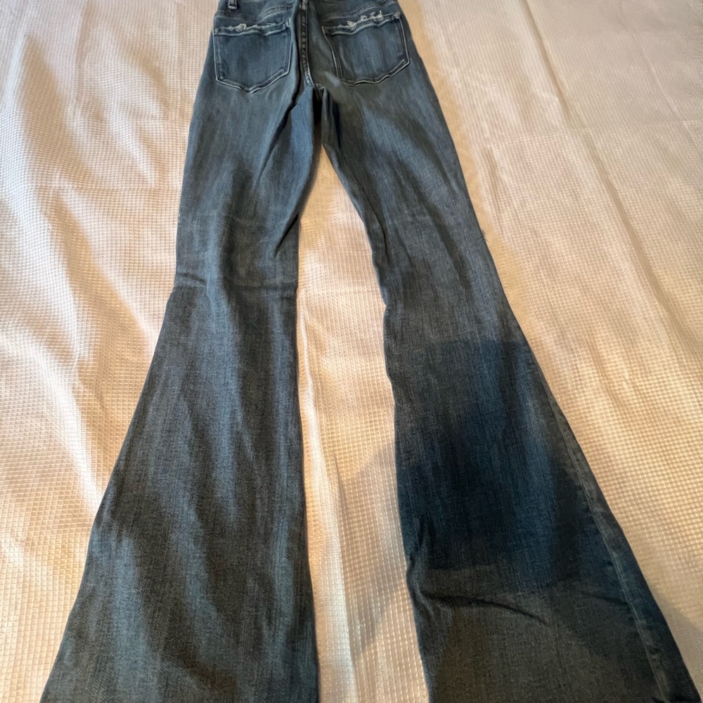 Classic Denim Flare Jeans - Picture 3 of 12